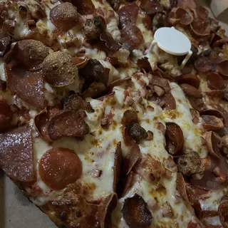 Meat Lovers All Meat Pizza
