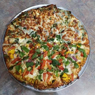 Paneer Tikka Masala Pizza