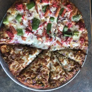 Bhel Puree Special Pizza