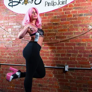 2016 International Burlypicks "Most Innovative" burlesque performer, Trulie Scrumptious