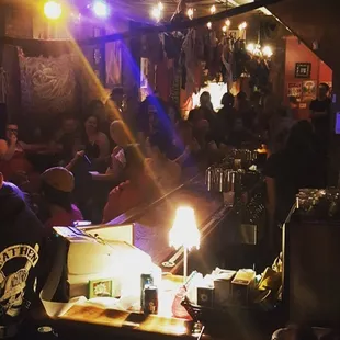 It's good to get in early and get a seat!