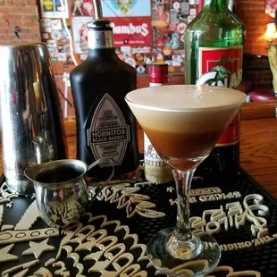 The Covfefe is one of our favorite bits of snark and our favorite coffee cocktail.