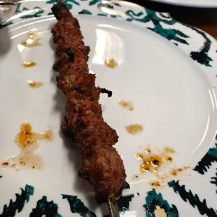 Best lamb kabobs, ever.