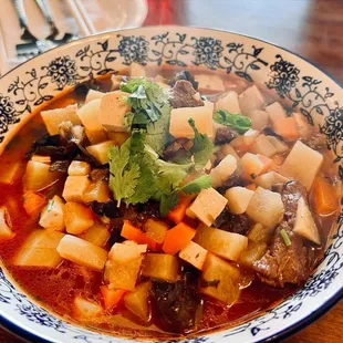 Saozi noodles, soziman, 臊子面