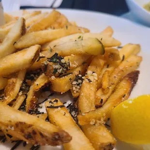 Rosemary and parmesan fries