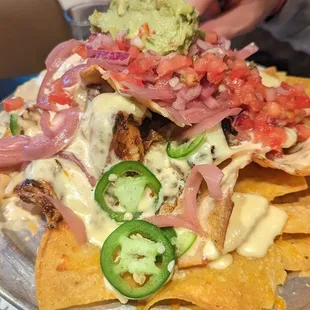 nachos, food