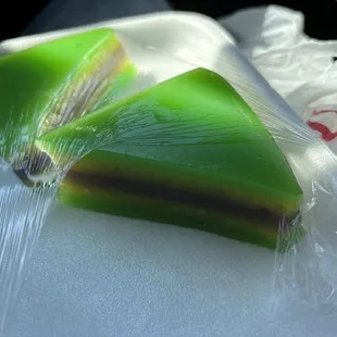 Tapioca gelatin dessert