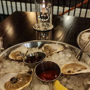 oysters and mussels