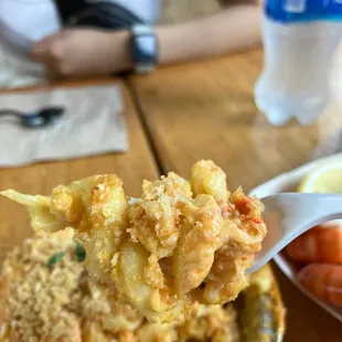 Maine Lobster Mac &amp; Cheese Pie -