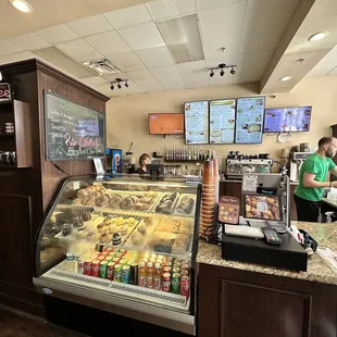 a man working behind the counter