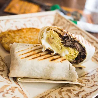 Steak and Egg Wrap