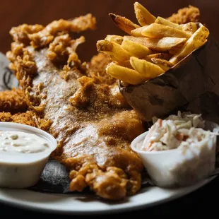 Guinness Beer Battered Haddock at Boston Commons Nashville TN