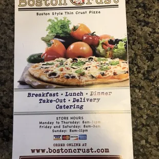 Call 617 202 5305 for the best pizza in town.