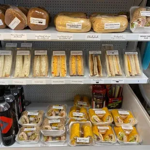 They have handmade sandwiches or you can have a fresh cut deli sandwich made to order!