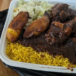 Large oxtail plate