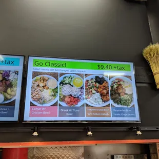 Menu Screen at Boston Kebab House 7/2018