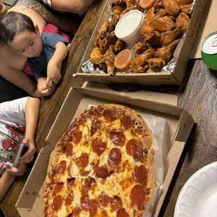 Pepperoni Pizza Chicken Wings