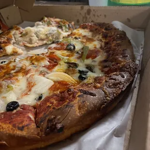 Boston pizza special pizza with extra cheese