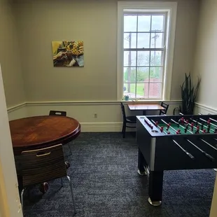 One of the smaller rooms