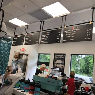 ordering and menu