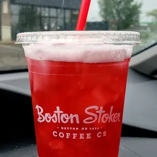 Cinnamon Ginger Iced Tea at Boston Stoker Troy