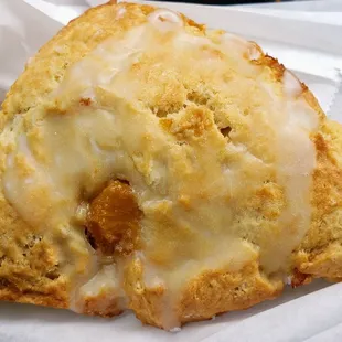 Peach Scone at Boston Stoker Troy