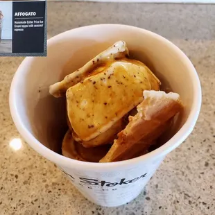 Affogato at Boston Stoker Troy