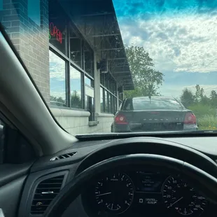 Them slow as can be and told me there not serving food at 9:30 am so wacky