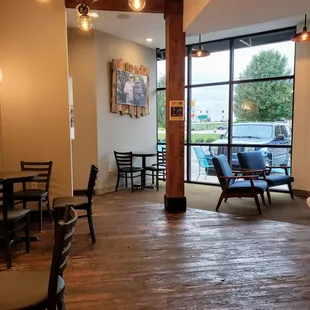 COVID-adjusted Seating Area at Boston Stoker Troy