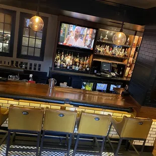 Downstairs bar
