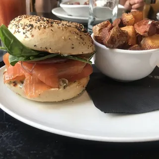 Smoked Salmon Bagel