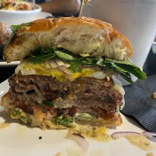 The Hangover Breakfast Burger