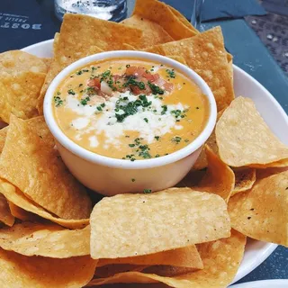 Green Chili Pork Queso