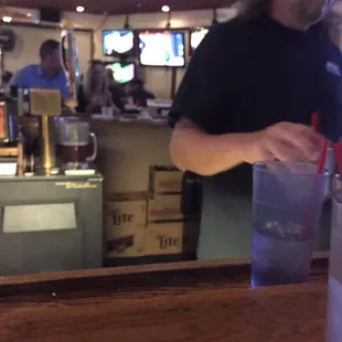 Tony bartender AKA &quot;Mr Stoner&quot; is the slowest/least friendly barkeep ever.
