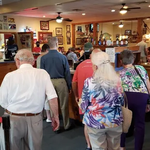 Line outside and line inside