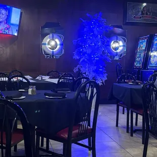 Bar area seating