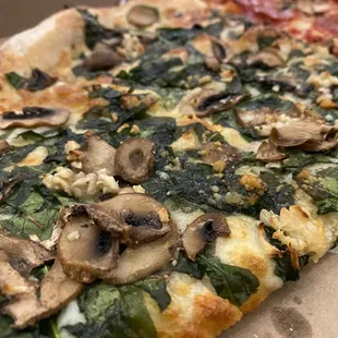 Spinach, Garlic and Mushroom...
