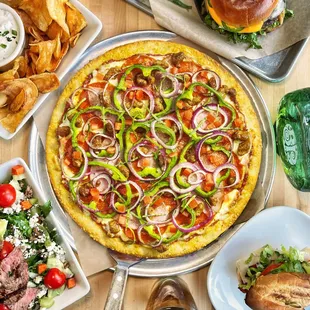 food, pizza