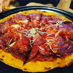 a pizza