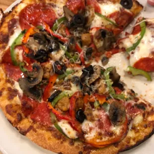 Deluxe pizza yummy