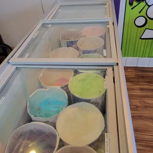 Ice cream flavors