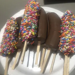 """Choco bananas """