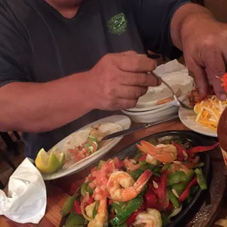 Shrimp Fajitas