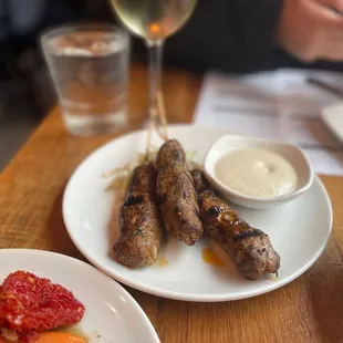 Ground Lamb Skewers