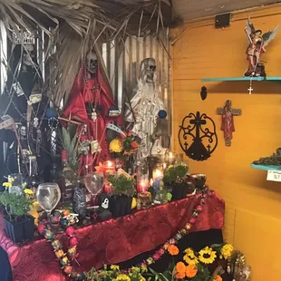 Santa Muerte Shrine