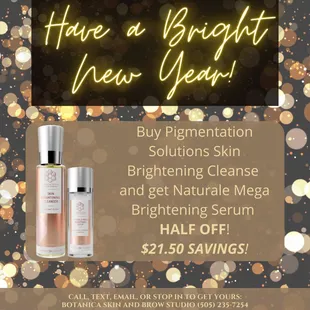 Start 2022 with some shine and sparkle with help from our Bright New Year combo!  $21.50 Savings for a limited time.