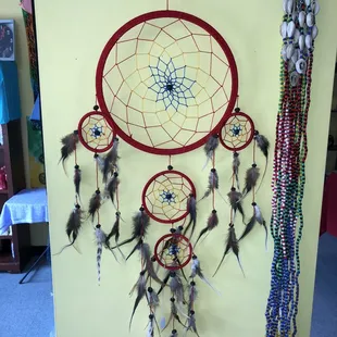 Dreem catcher with feathers