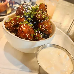 Cauliflower wings