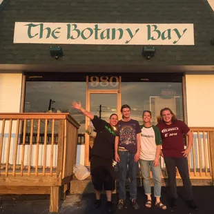 The new shop with its OG crew!