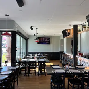 the interior of a restaurant